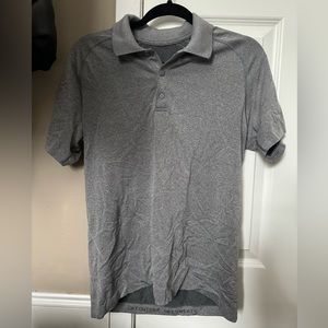 Gray Lululemon golf polo